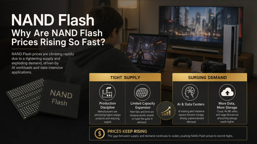 NAND Flash Why Are NAND Flash Prices Rising So Fast